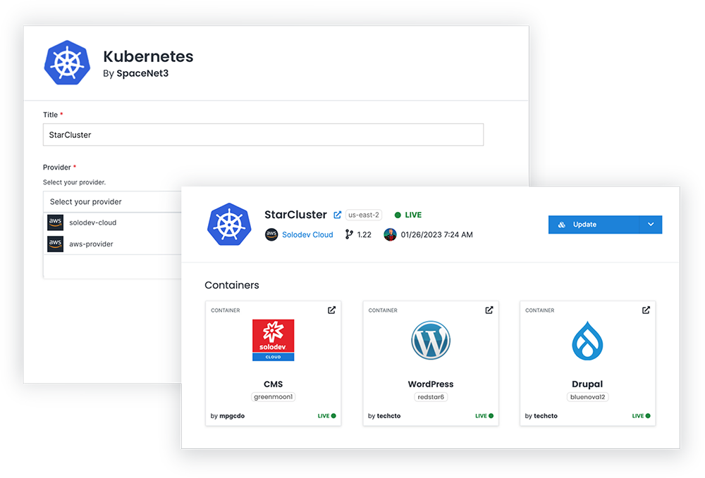 SpaceMade Clusters Overview